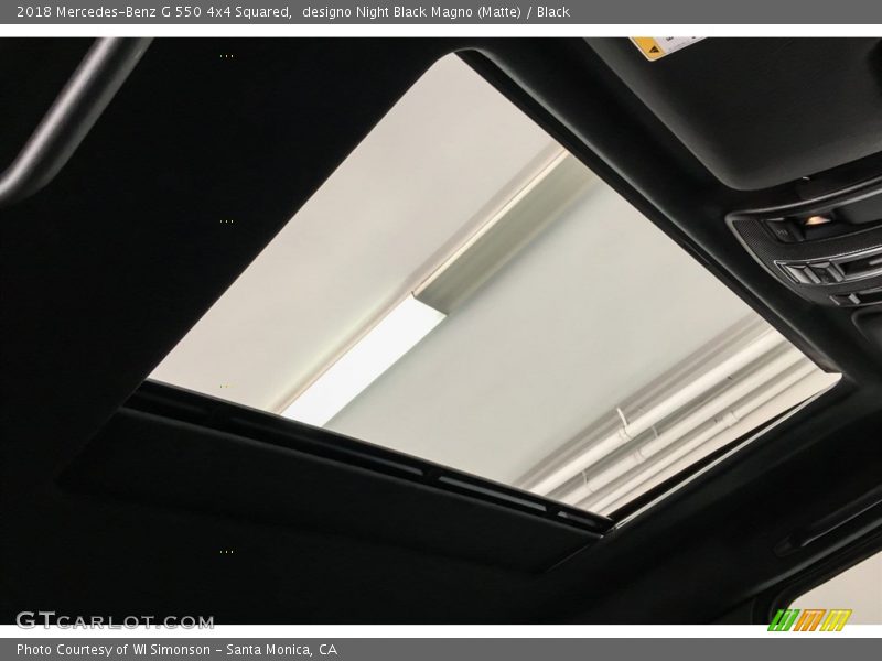 designo Night Black Magno (Matte) / Black 2018 Mercedes-Benz G 550 4x4 Squared