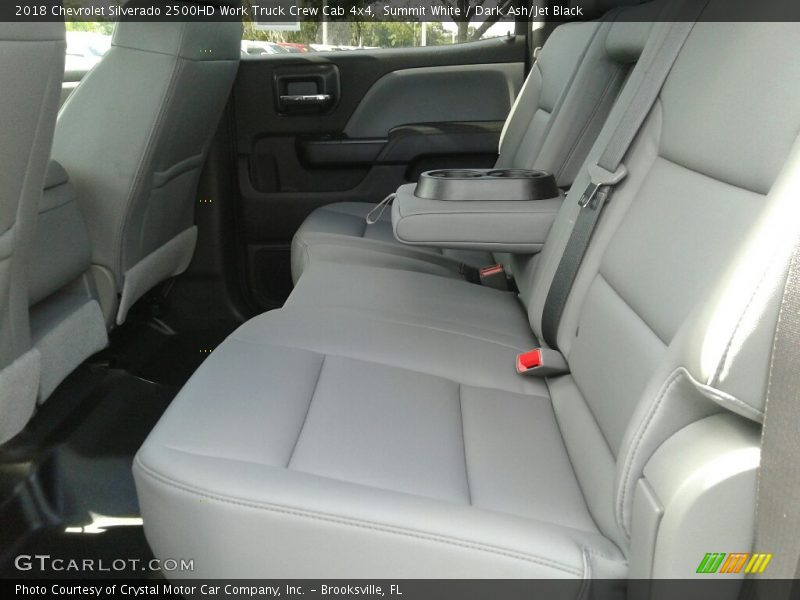 Summit White / Dark Ash/Jet Black 2018 Chevrolet Silverado 2500HD Work Truck Crew Cab 4x4