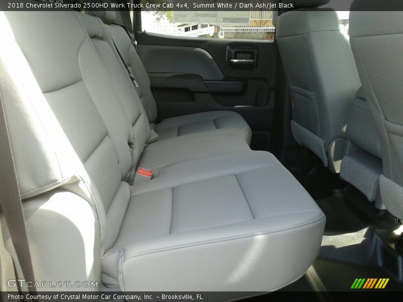 Summit White / Dark Ash/Jet Black 2018 Chevrolet Silverado 2500HD Work Truck Crew Cab 4x4