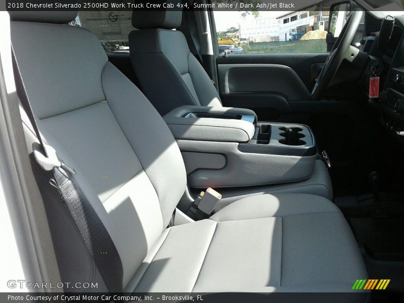 Summit White / Dark Ash/Jet Black 2018 Chevrolet Silverado 2500HD Work Truck Crew Cab 4x4