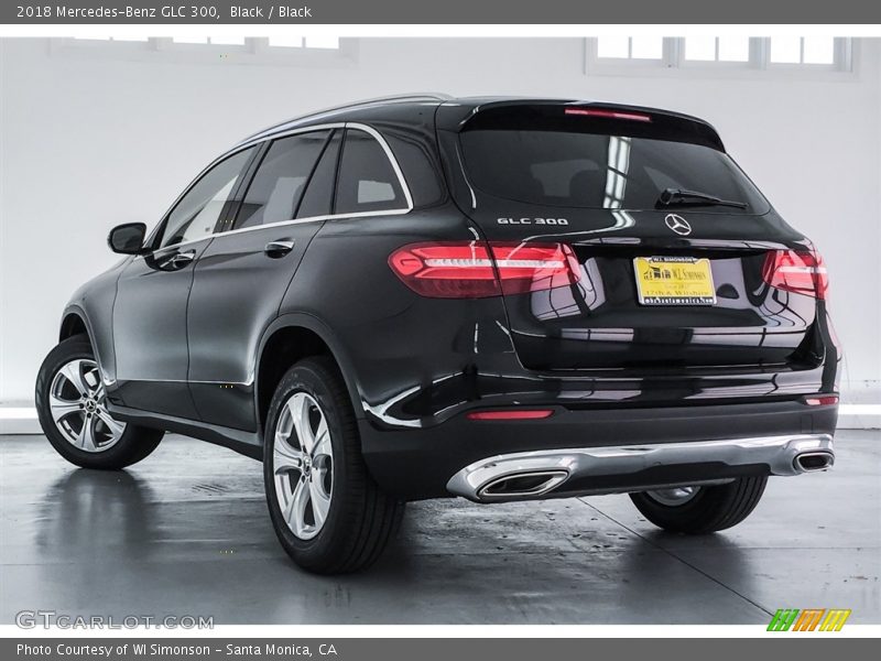 Black / Black 2018 Mercedes-Benz GLC 300