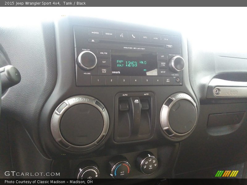Tank / Black 2015 Jeep Wrangler Sport 4x4