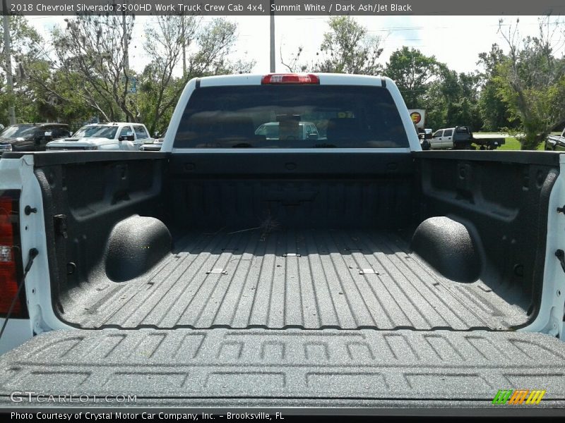Summit White / Dark Ash/Jet Black 2018 Chevrolet Silverado 2500HD Work Truck Crew Cab 4x4