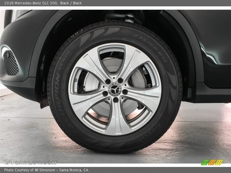 Black / Black 2018 Mercedes-Benz GLC 300