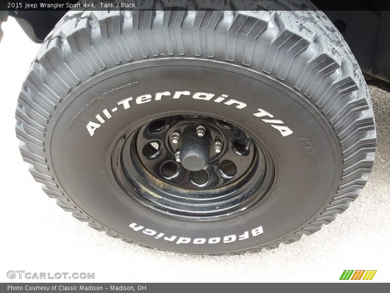 Tank / Black 2015 Jeep Wrangler Sport 4x4