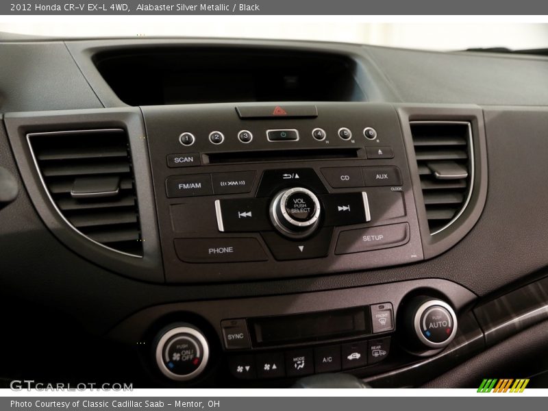 Alabaster Silver Metallic / Black 2012 Honda CR-V EX-L 4WD