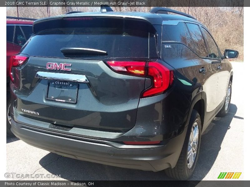 Graphite Gray Metallic / Medium Ash Gray/­Jet Black 2018 GMC Terrain SLE