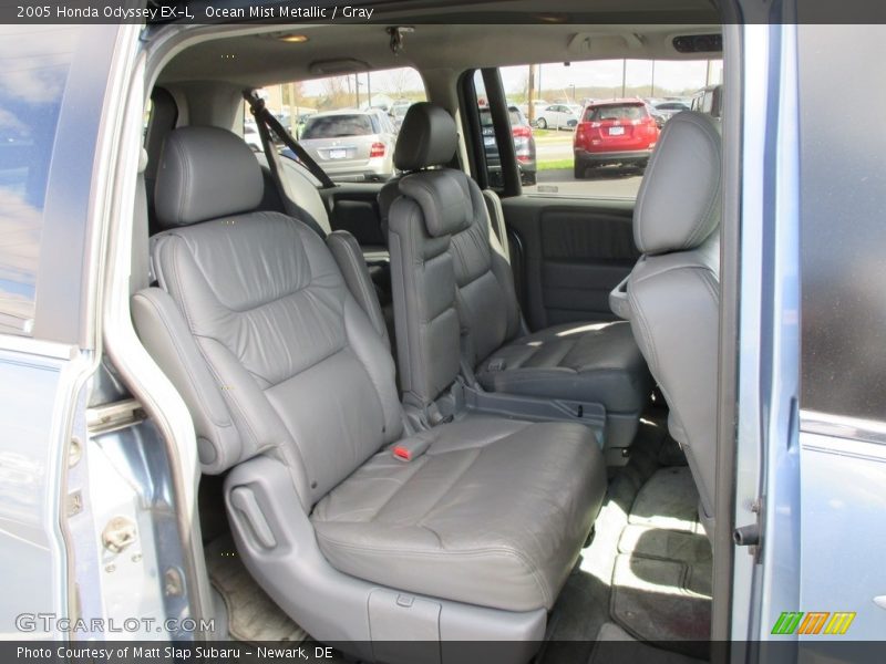 Ocean Mist Metallic / Gray 2005 Honda Odyssey EX-L