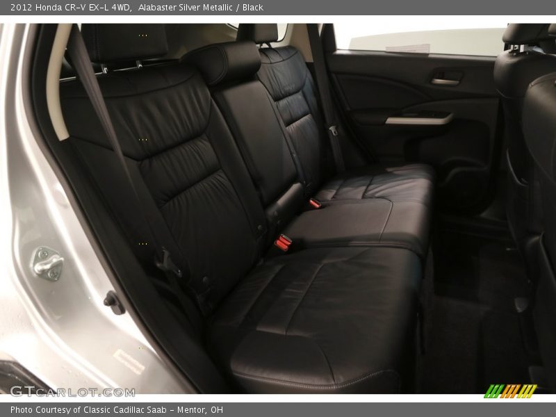 Alabaster Silver Metallic / Black 2012 Honda CR-V EX-L 4WD