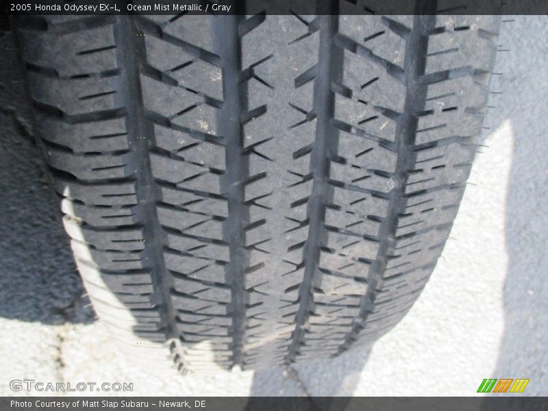 Ocean Mist Metallic / Gray 2005 Honda Odyssey EX-L