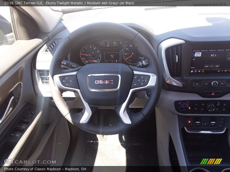 Ebony Twilight Metallic / Medium Ash Gray/­Jet Black 2018 GMC Terrain SLE