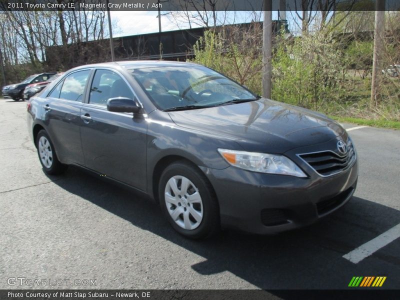 Magnetic Gray Metallic / Ash 2011 Toyota Camry LE