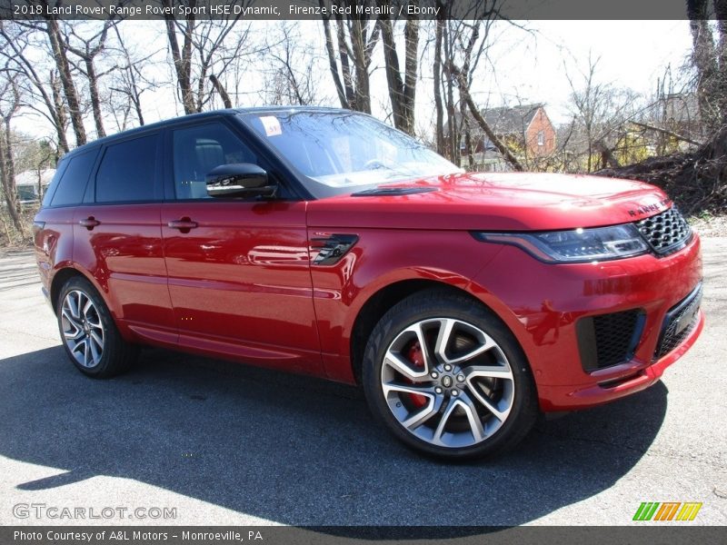 Firenze Red Metallic / Ebony 2018 Land Rover Range Rover Sport HSE Dynamic