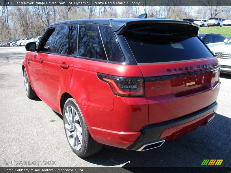 Firenze Red Metallic / Ebony 2018 Land Rover Range Rover Sport HSE Dynamic