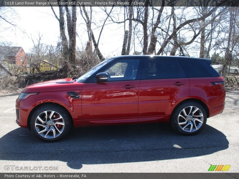 Firenze Red Metallic / Ebony 2018 Land Rover Range Rover Sport HSE Dynamic
