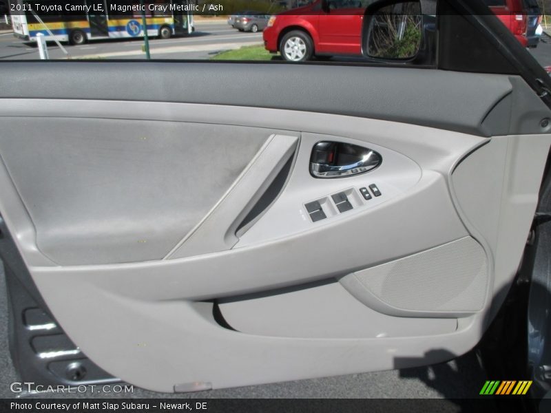 Magnetic Gray Metallic / Ash 2011 Toyota Camry LE
