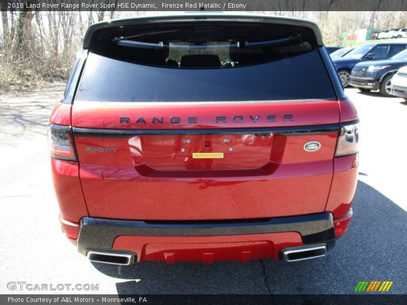 Firenze Red Metallic / Ebony 2018 Land Rover Range Rover Sport HSE Dynamic