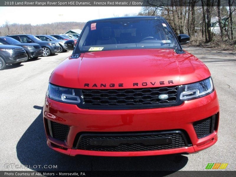 Firenze Red Metallic / Ebony 2018 Land Rover Range Rover Sport HSE Dynamic