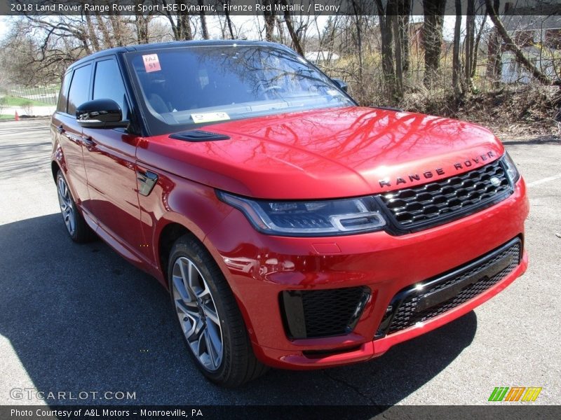 Firenze Red Metallic / Ebony 2018 Land Rover Range Rover Sport HSE Dynamic