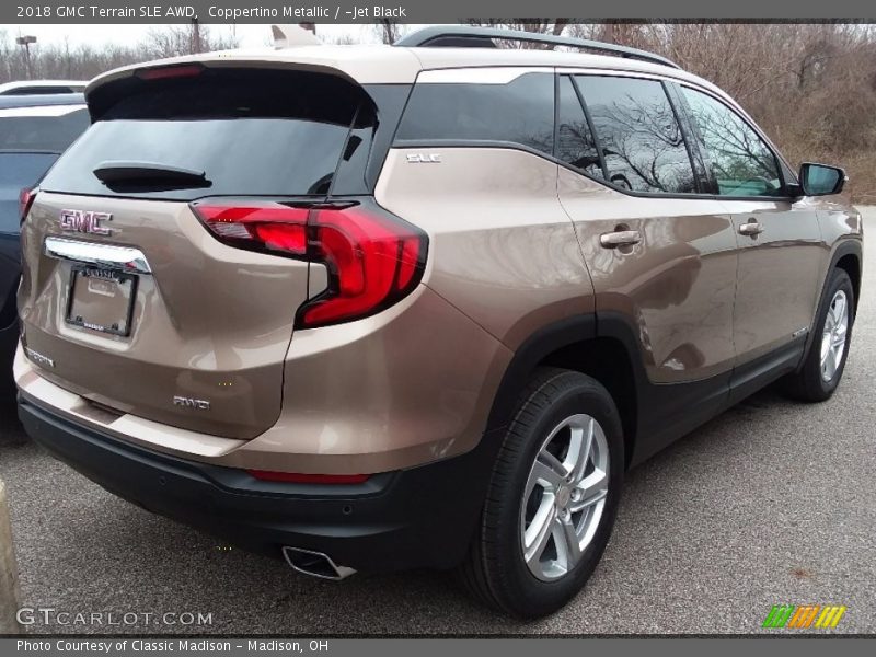 Coppertino Metallic / ­Jet Black 2018 GMC Terrain SLE AWD