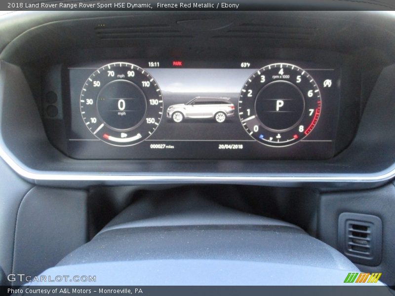 Firenze Red Metallic / Ebony 2018 Land Rover Range Rover Sport HSE Dynamic