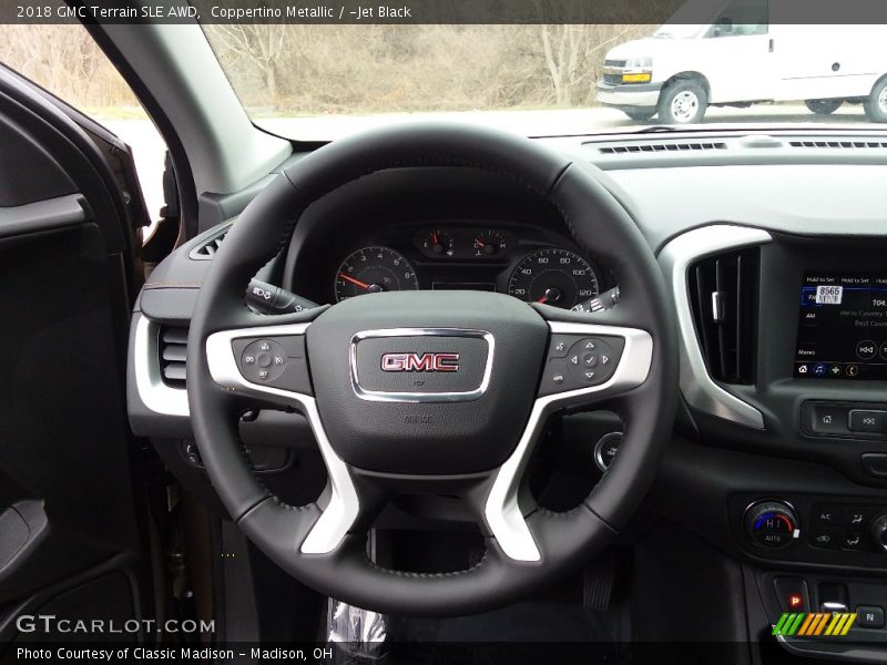 Coppertino Metallic / ­Jet Black 2018 GMC Terrain SLE AWD