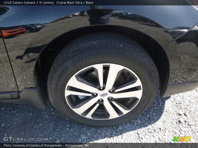 Crystal Black Silica / Black 2018 Subaru Outback 2.5i Limited