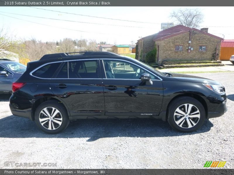 Crystal Black Silica / Black 2018 Subaru Outback 2.5i Limited