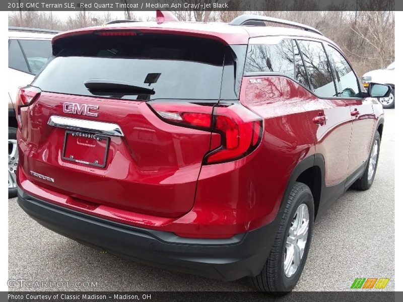 Red Quartz Tintcoat / Medium Ash Gray/­Jet Black 2018 GMC Terrain SLE