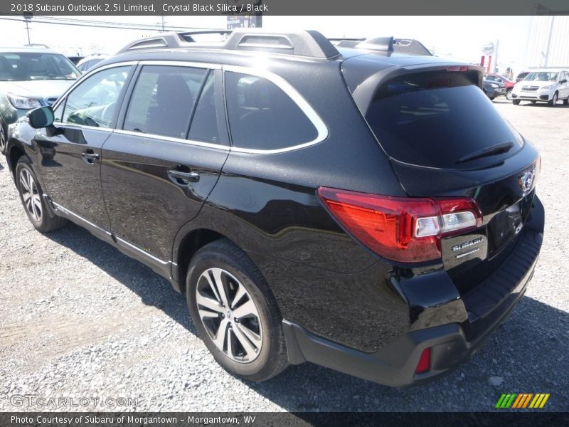 Crystal Black Silica / Black 2018 Subaru Outback 2.5i Limited