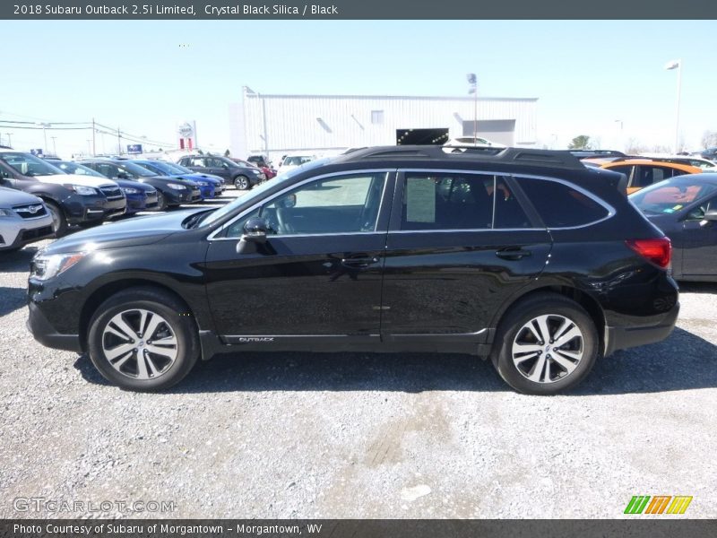 Crystal Black Silica / Black 2018 Subaru Outback 2.5i Limited