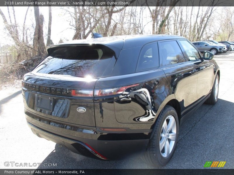 Narvik Black / Light Oyster/Ebony 2018 Land Rover Range Rover Velar S