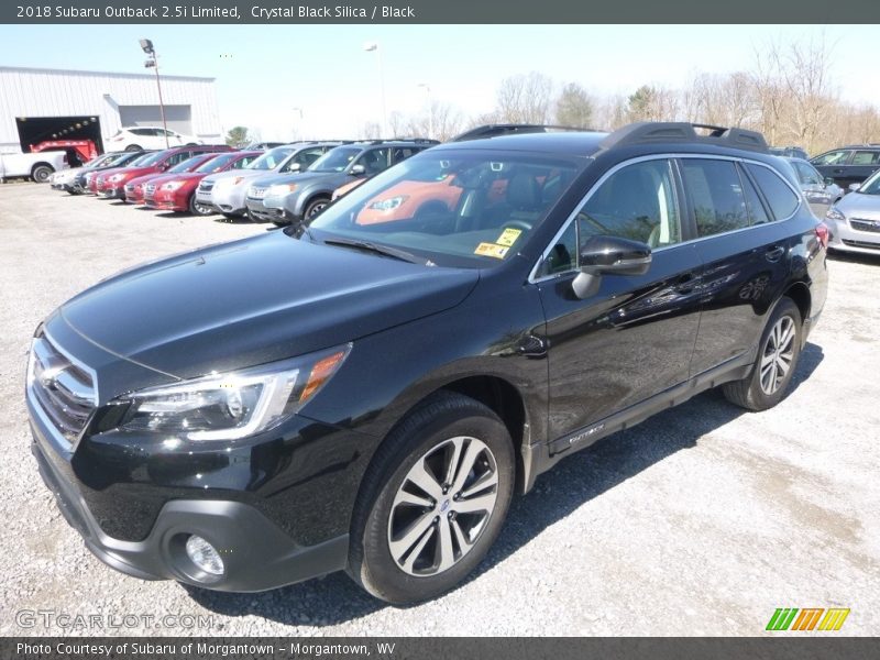 Crystal Black Silica / Black 2018 Subaru Outback 2.5i Limited