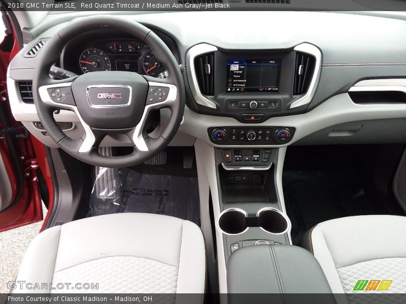 Red Quartz Tintcoat / Medium Ash Gray/­Jet Black 2018 GMC Terrain SLE