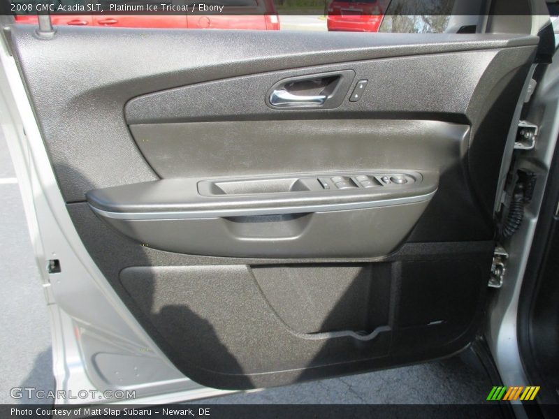 Platinum Ice Tricoat / Ebony 2008 GMC Acadia SLT