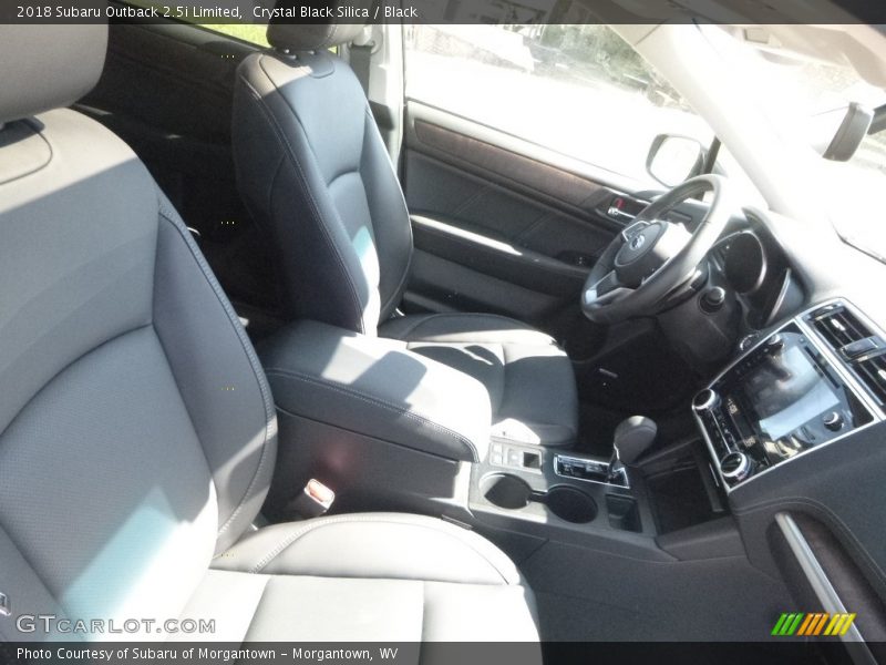 Crystal Black Silica / Black 2018 Subaru Outback 2.5i Limited