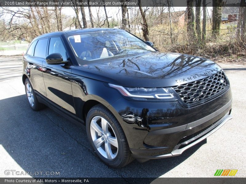 Narvik Black / Light Oyster/Ebony 2018 Land Rover Range Rover Velar S
