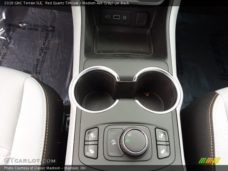 Red Quartz Tintcoat / Medium Ash Gray/­Jet Black 2018 GMC Terrain SLE