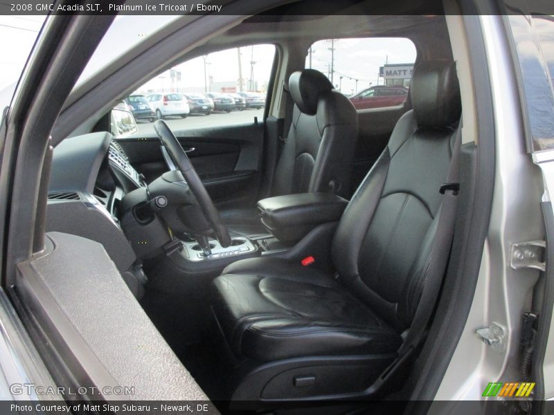 Platinum Ice Tricoat / Ebony 2008 GMC Acadia SLT