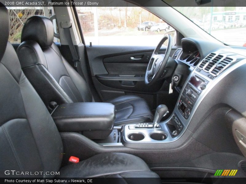 Platinum Ice Tricoat / Ebony 2008 GMC Acadia SLT