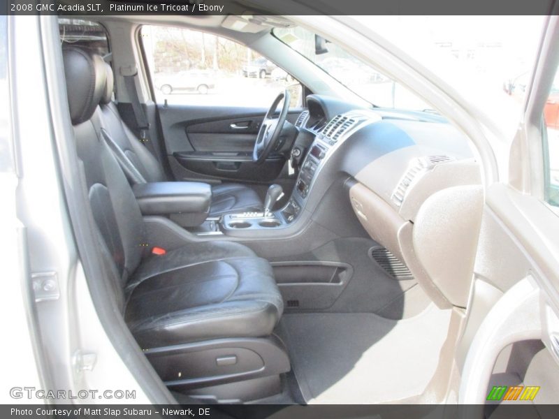 Platinum Ice Tricoat / Ebony 2008 GMC Acadia SLT