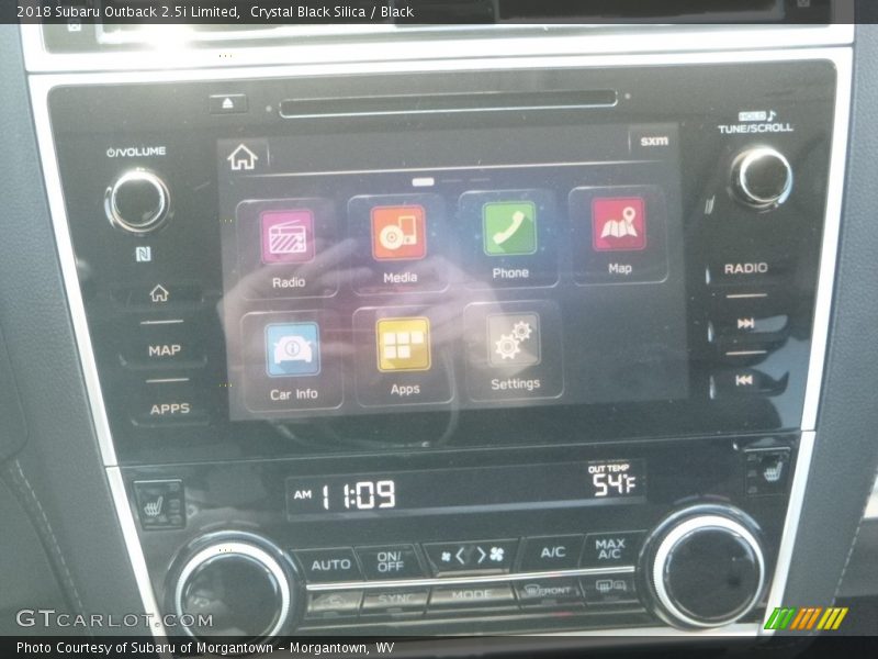 Crystal Black Silica / Black 2018 Subaru Outback 2.5i Limited