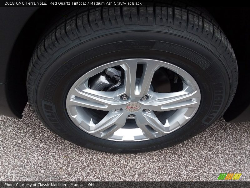 Red Quartz Tintcoat / Medium Ash Gray/­Jet Black 2018 GMC Terrain SLE
