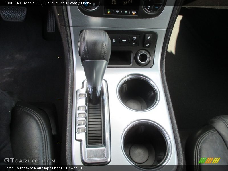 Platinum Ice Tricoat / Ebony 2008 GMC Acadia SLT