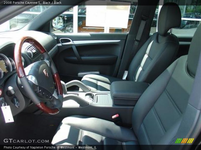 Black / Black 2008 Porsche Cayenne S