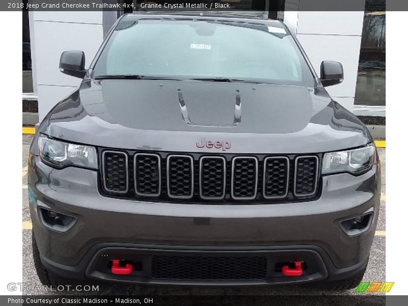 Granite Crystal Metallic / Black 2018 Jeep Grand Cherokee Trailhawk 4x4