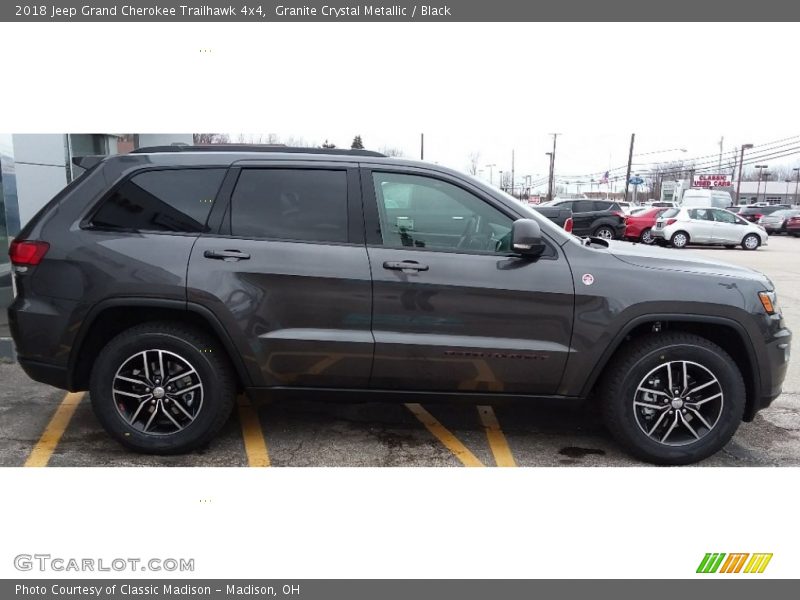 Granite Crystal Metallic / Black 2018 Jeep Grand Cherokee Trailhawk 4x4