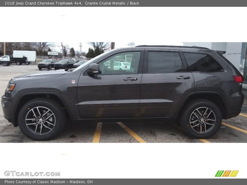 Granite Crystal Metallic / Black 2018 Jeep Grand Cherokee Trailhawk 4x4