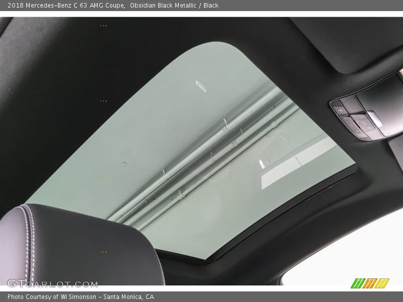 Sunroof of 2018 C 63 AMG Coupe
