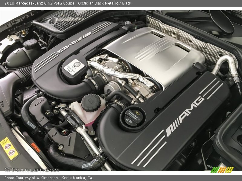  2018 C 63 AMG Coupe Engine - 4.0 Liter AMG biturbo DOHC 32-Valve VVT V8